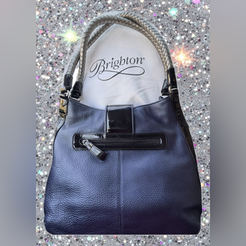 Brighton DOVIMA Like New Leather Bag, Crossbody Wallet, Orig Dust Bag, & Box - Picture 4 of 16